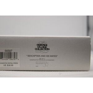 Dept 56 New England Village - Seacaptain and His Mates